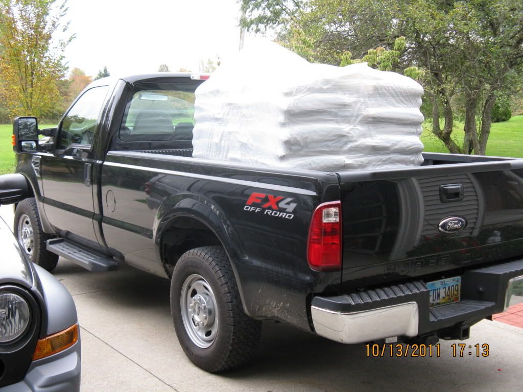 [Hearth.com] How many of you move a ton a pellets on your truck?  Do you have a full ton truck?