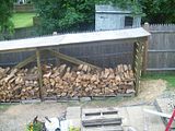 [Hearth.com] Covered Wood Rack