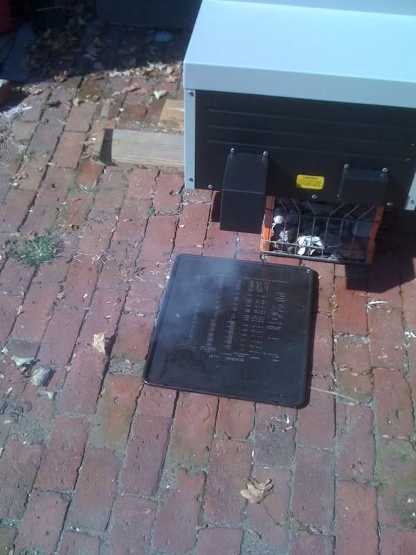 [Hearth.com] Pleasantly surprised by Window Pellet Stove/Heater Operating PICS