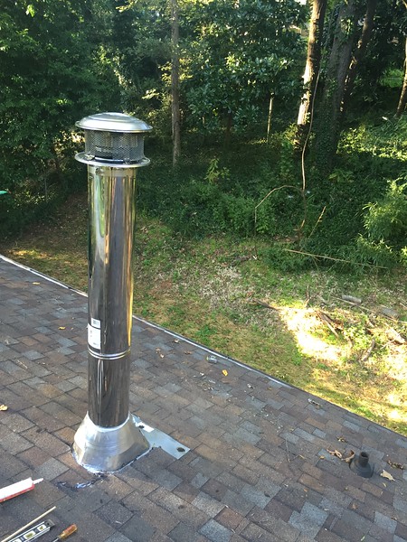 [Hearth.com] Installing a Selkirk chimney system.
