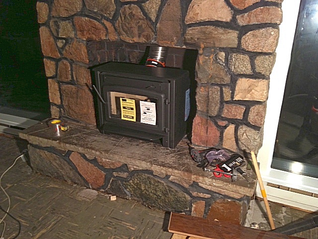 [Hearth.com] Stove Insert Installation (PIC HEAVY) CW2500, How to install