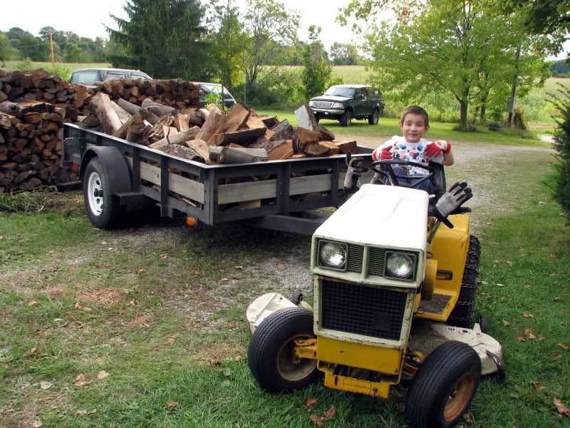 Tractor for towing