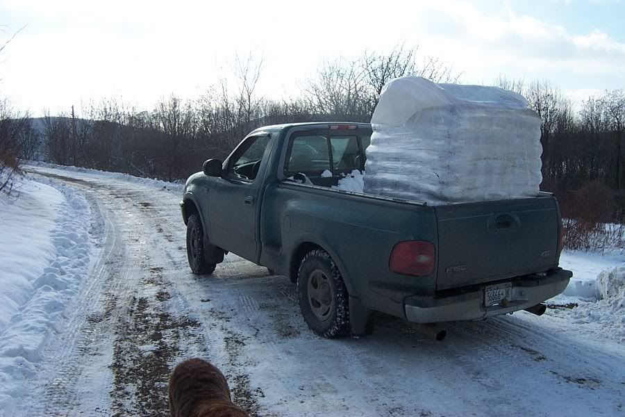 My F150 pellet hauler!