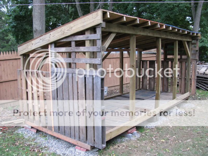 New wood shed planned...