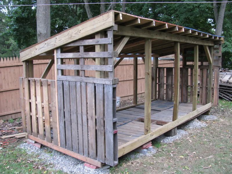 New wood shed planned...