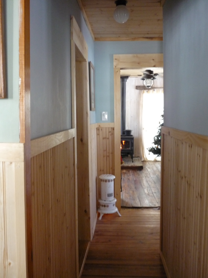 [Hearth.com] Hallway, before and after