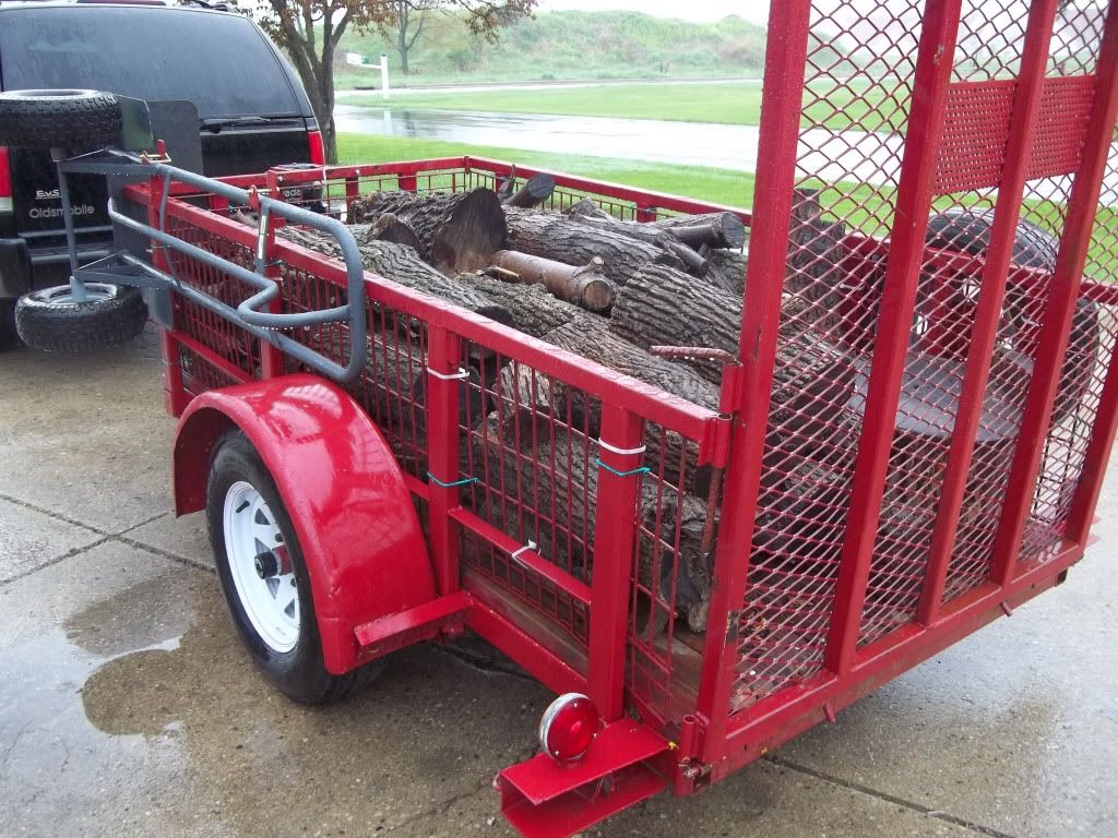 Harbor Freight Haul Master trailers?  (Post a pic of your wood trailer!)