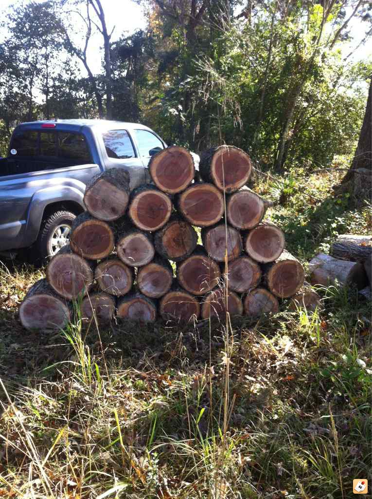 [Hearth.com] Pyramid of wood