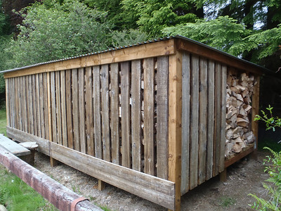 [Hearth.com] Wood shed quandary.... space rich, time poor