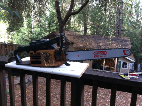 [Hearth.com] Treated my old saw to a new bar and chain