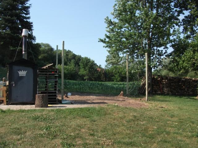 New wood shed build