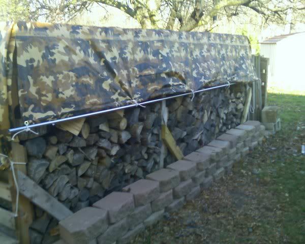 [Hearth.com] Seasoning wood on pallets