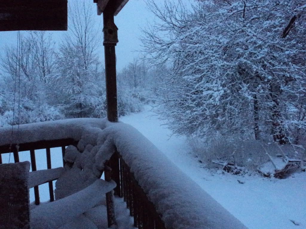 [Hearth.com] 20"of snow  don't shut that stove down just yet