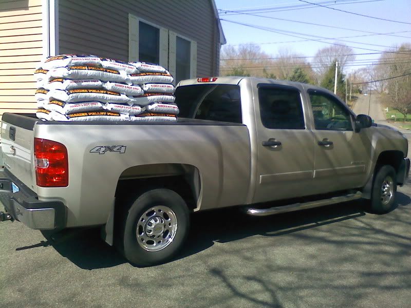 [Hearth.com] How many of you move a ton a pellets on your truck?  Do you have a full ton truck?