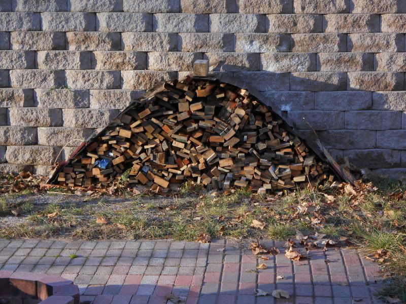 [Hearth.com] The "roof" I made under my deck and some scrounge