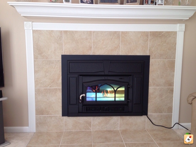 Superior BR36-2 Woodburning Fireplace to Unvented Gas Logs