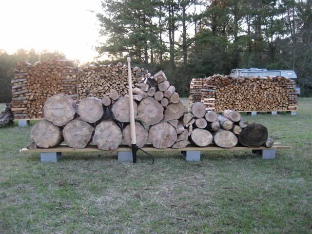 [Hearth.com] Intheswamp's wood "getting"....it's getting too hot to get wood!!!