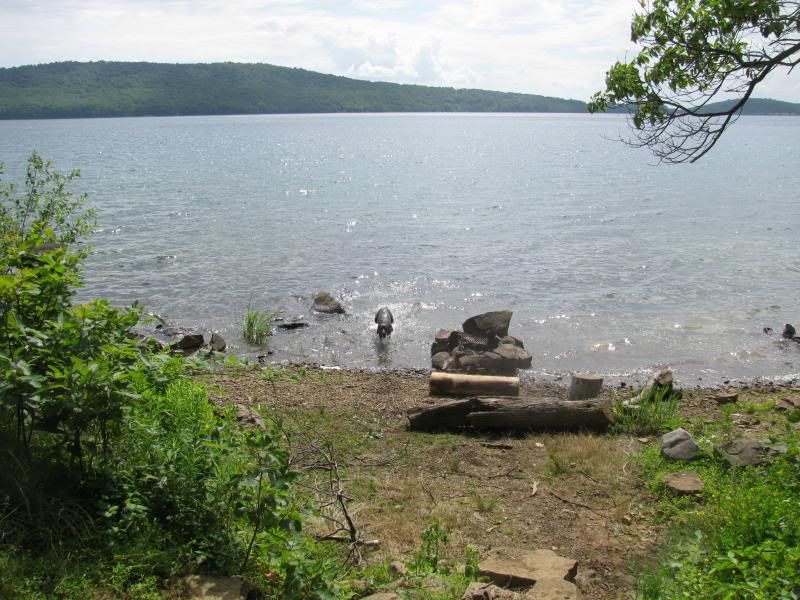 Afternoon hike and a swim