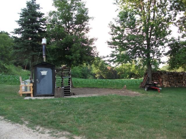 New wood shed build