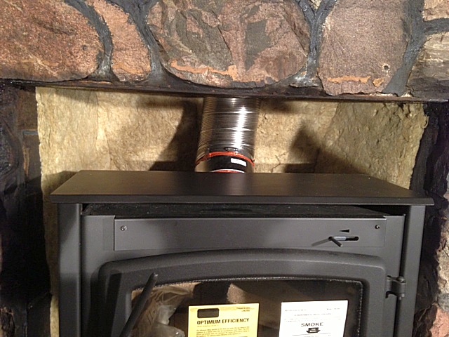 [Hearth.com] Stove Insert Installation (PIC HEAVY) CW2500, How to install