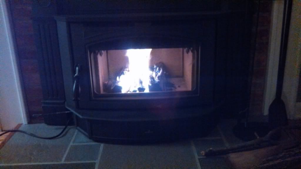 [Hearth.com] Top down start, break in fire