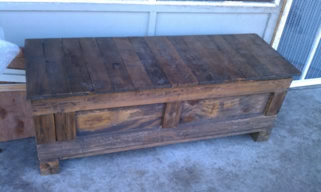 [Hearth.com] First wood rack attempt   (er...resounding success)