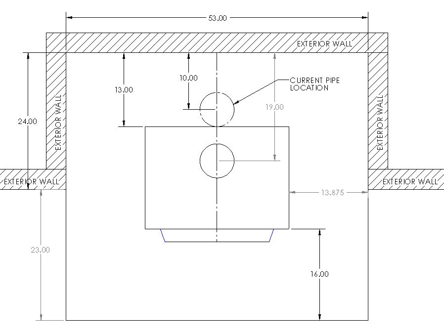 Replacing ZC fireplace with alcove freestanding - Layout, clearances and other issues