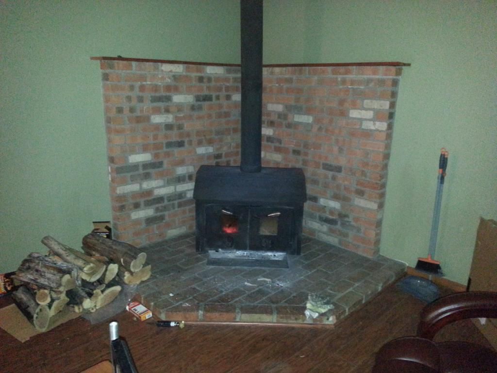 Just bought a house with a wood stove...