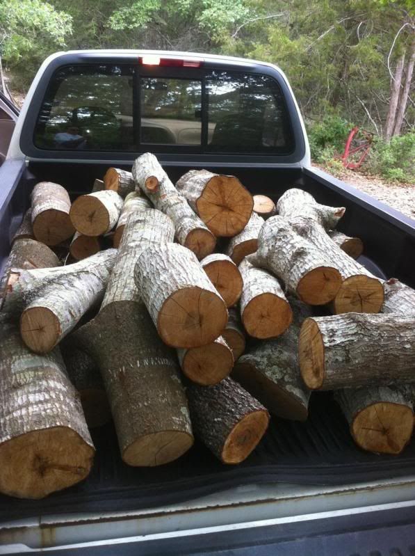 [Hearth.com] Helped a neighbor cut some wood today!
