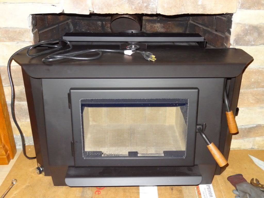 Just got the New Blaze King Princes Insert, Need help with stove flue installation please