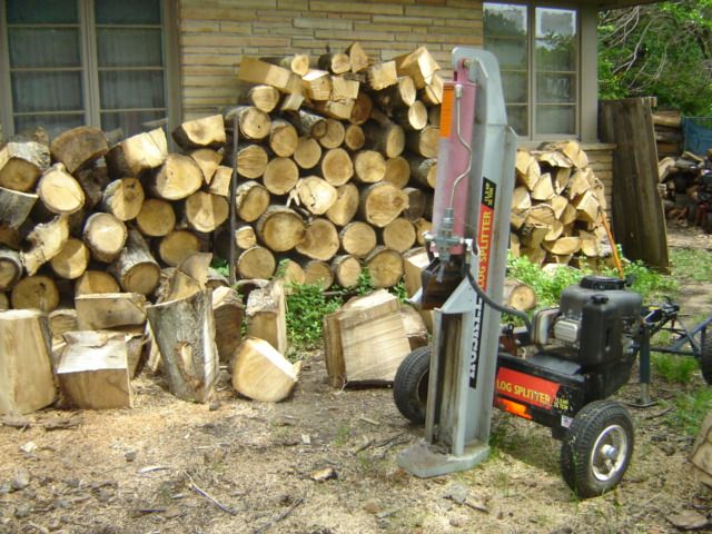 When do you begin gathering wood for the next burn season?