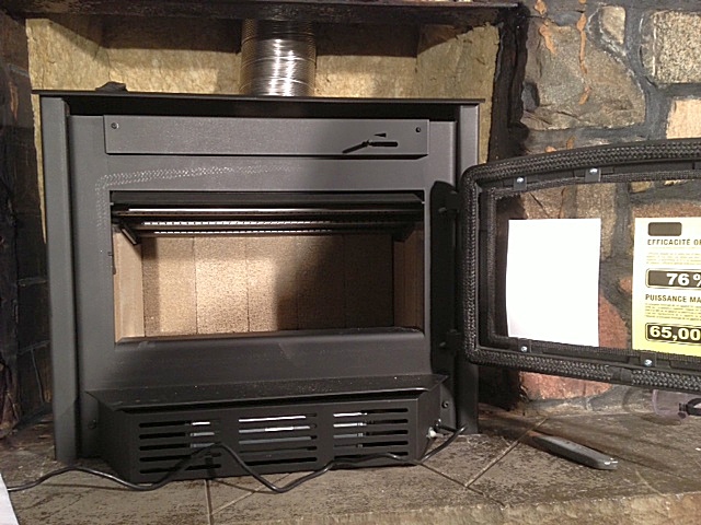 [Hearth.com] Stove Insert Installation (PIC HEAVY) CW2500, How to install