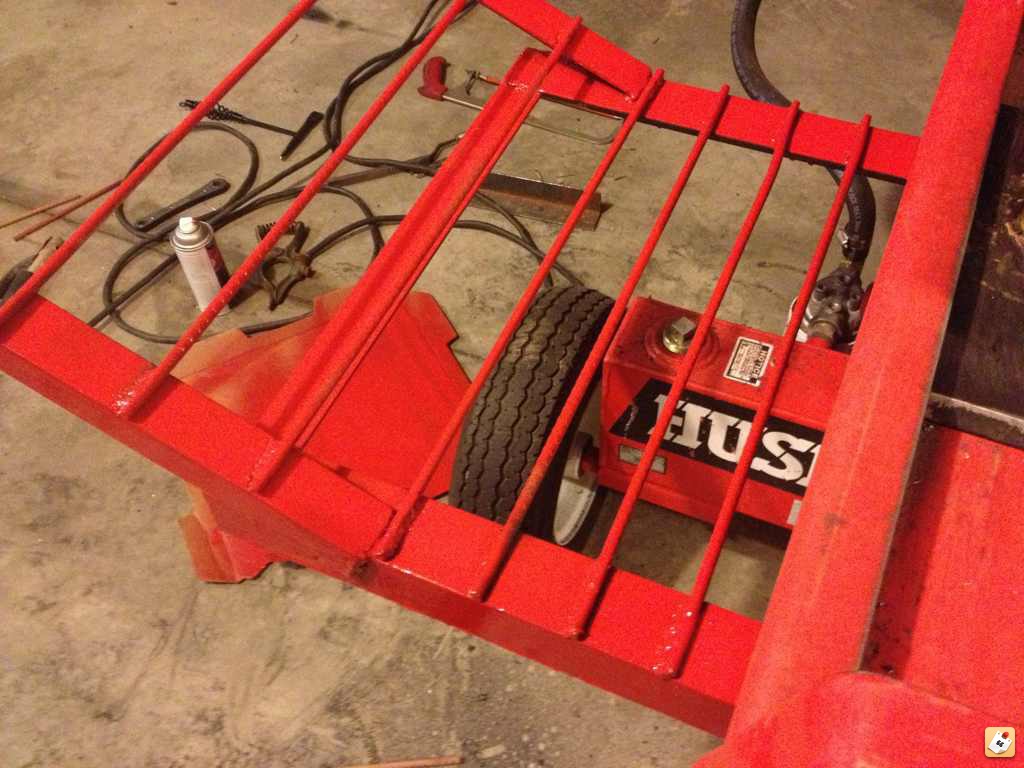 [Hearth.com] Made me a cradle for my splitter today...