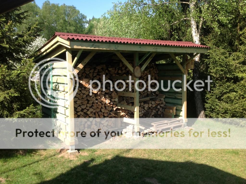 [Hearth.com] My new wood shed