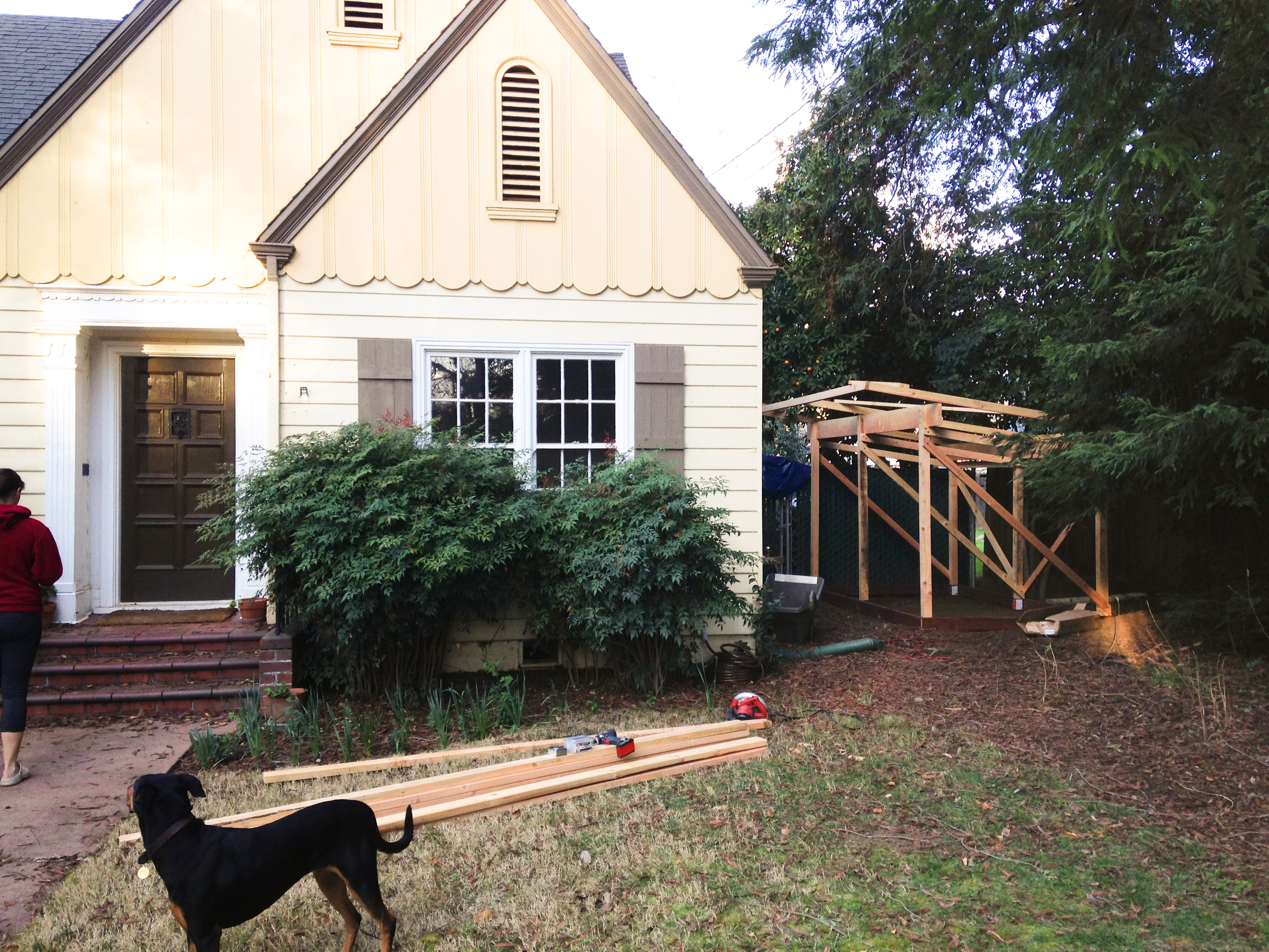 Build thread: My first wood shed.