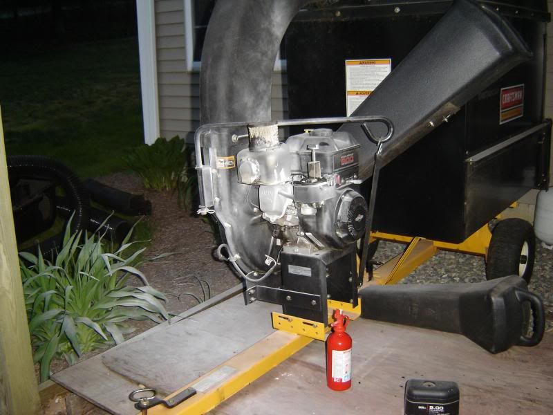 [Hearth.com] Leaf vac - fire aftermath
