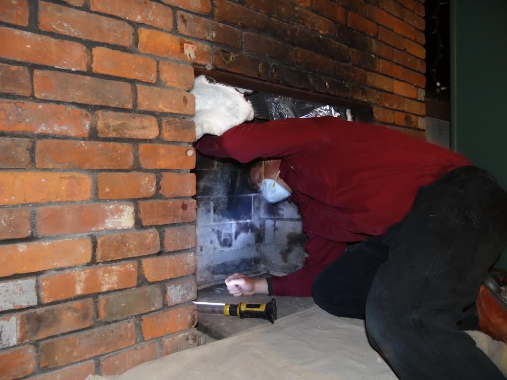 [Hearth.com] Hello all, halfway done with PE insert install w/ pics & Question: Insulating fireplace?