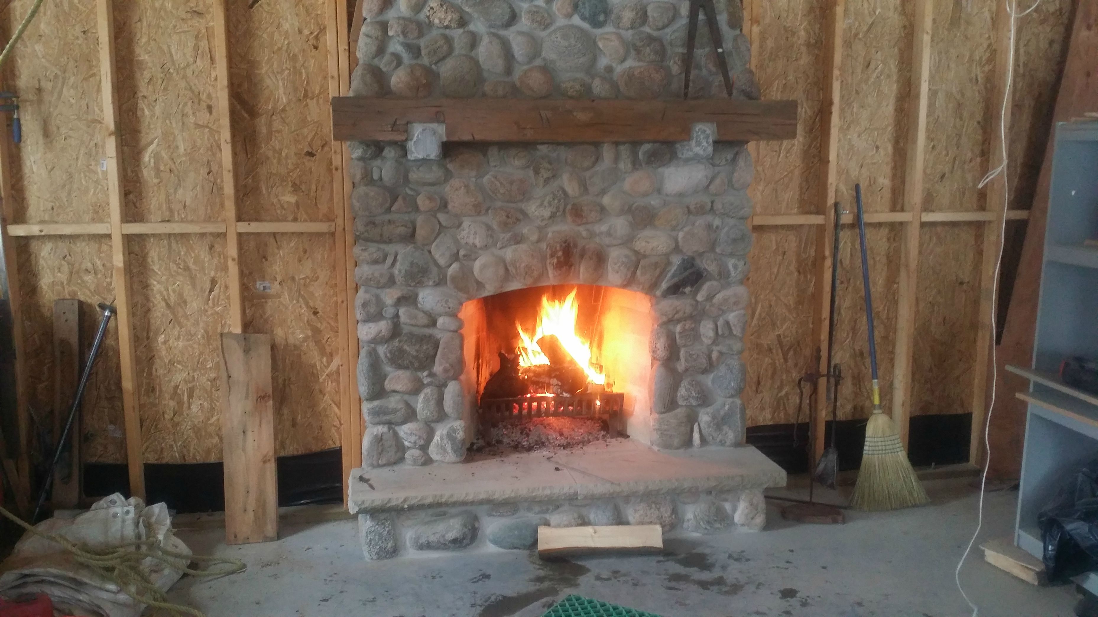 [Hearth.com] Cast Iron Stove in Outdoor Workshop- Problems??