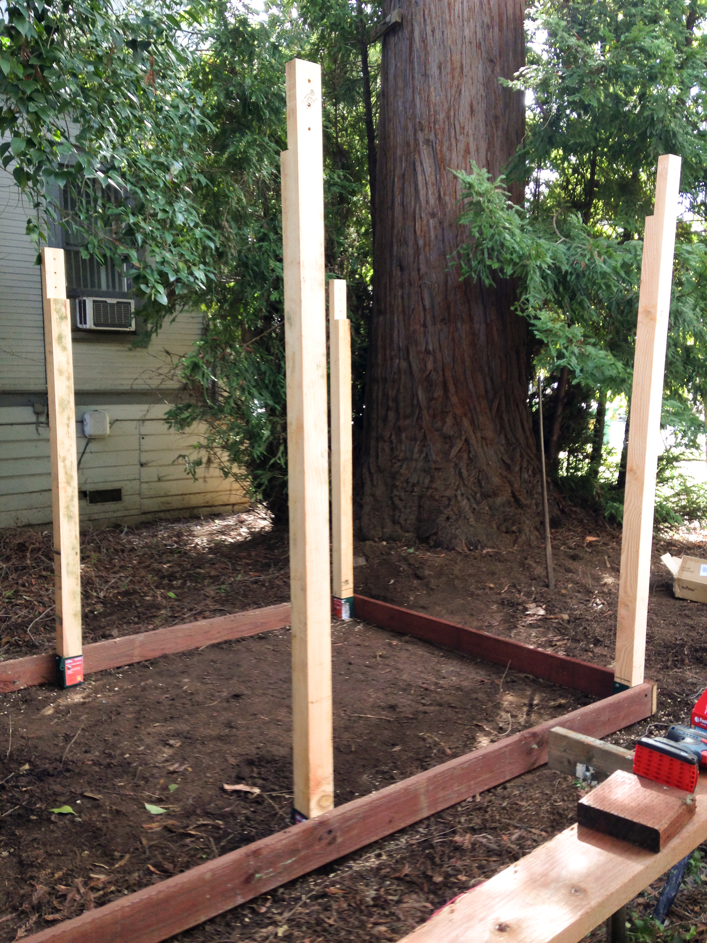 Build thread: My first wood shed.