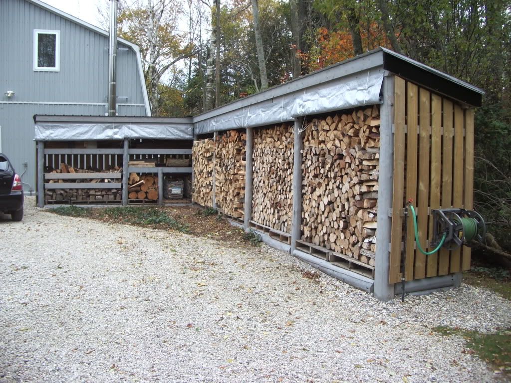 spring project- wood shed