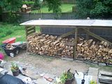 [Hearth.com] Covered Wood Rack