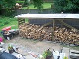 Covered Wood Rack