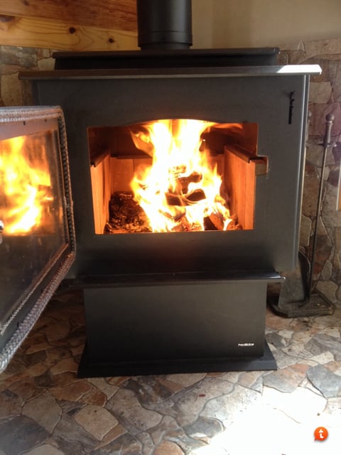 [Hearth.com] Wood Stove install & cathedral Ceiling