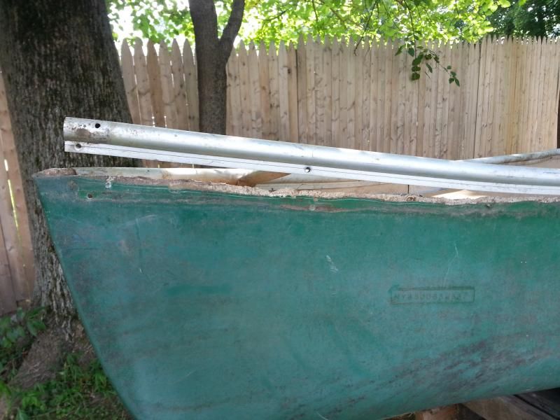 Reviving an old Sears canoe