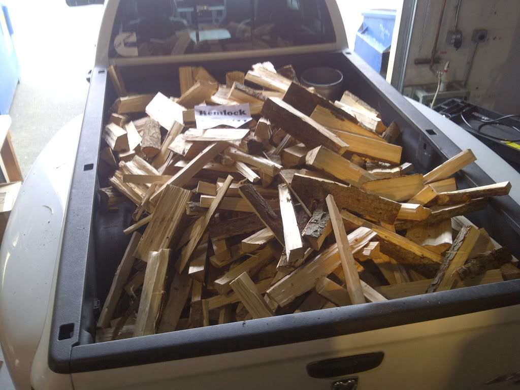 [Hearth.com] Got some wood! saddly it's green...