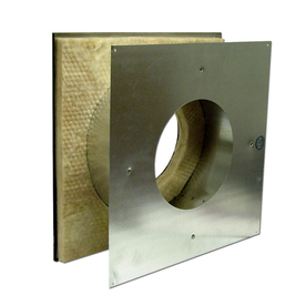 [Hearth.com] How many Insulate the pellet stove wall thimble with fire rated insulation?