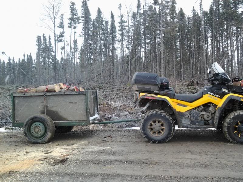 [Hearth.com] Did a little wood pulling.