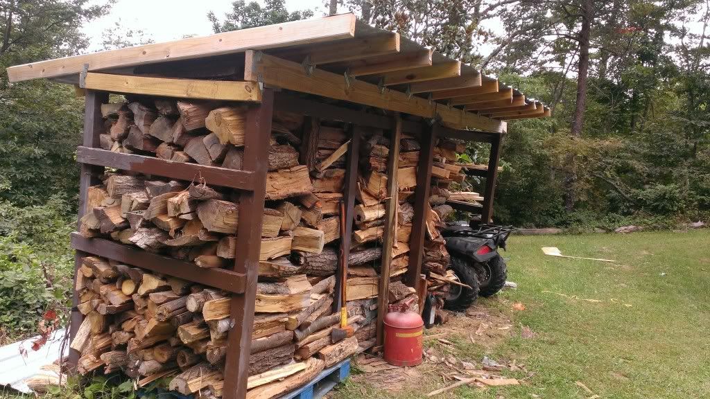 [Hearth.com] Shed roofed and ready