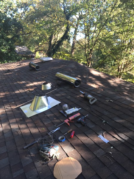 [Hearth.com] Installing a Selkirk chimney system.