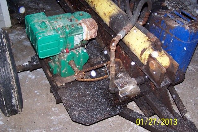 [Hearth.com] picked up a log splitter